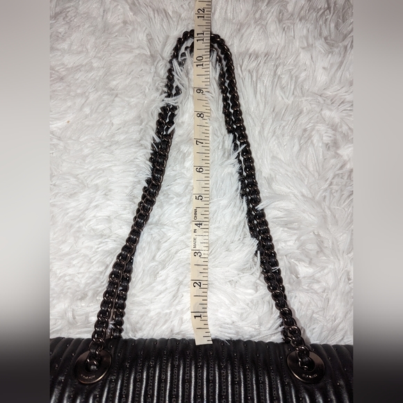 Coach Parker Quilted bag with Rivets  Black 76081 EUC - Picture 12 of 16